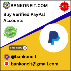 Buy Verified PayPal Accounts